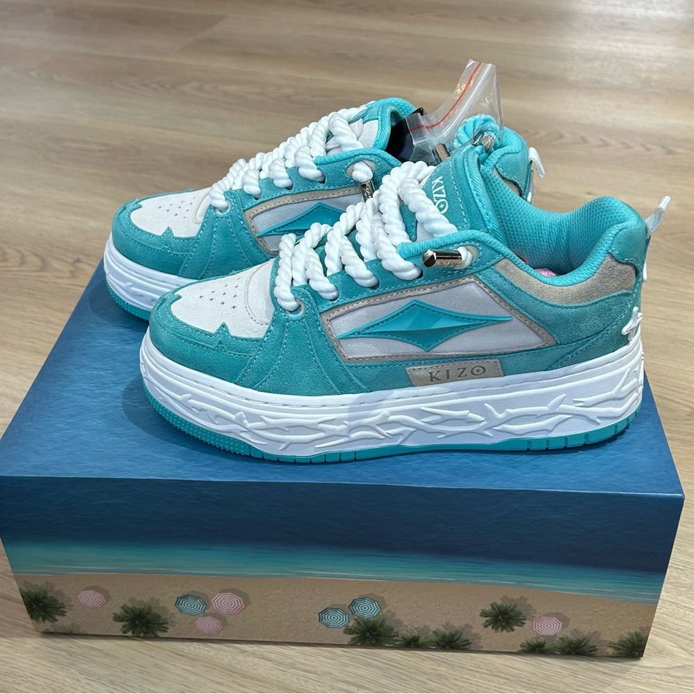 Kizo Kicks SoFlo Limited Edition Sneakers Men’s Size 6.5 or Women’s Size 8 NWT - Picture 3 of 8